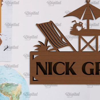 Intra απο ξύλο plywood 3mm-4mm πάχος – Προσωποποιημένη πινακίδα για Traveller Δίασταση  20x20 cm INTRAFABR-101514405 - Image 1