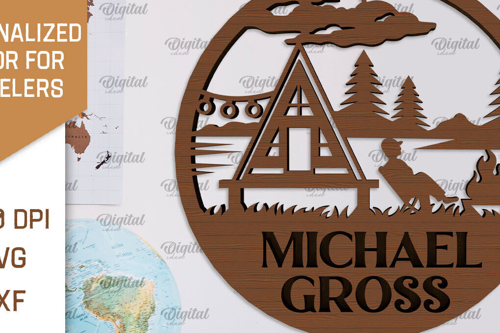 Intra απο ξύλο plywood 3mm-4mm πάχος – Προσωποποιημένη πινακίδα για Traveller Δίασταση  20x20 cm INTRAFABR-101513962