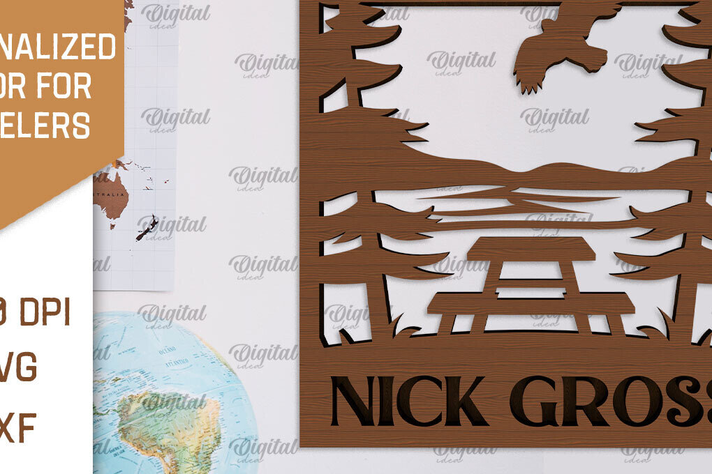 Intra απο ξύλο plywood 3mm-4mm πάχος – Προσωποποιημένη πινακίδα για Traveller Δίασταση  20x20 cm INTRAFABR-101514053