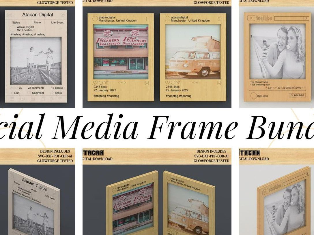 Intra απο ξύλο plywood 3mm-4mm πάχος – Εξατομικευμένη αφίσα με κορνίζα μέσων κοινωνικής δικτύωσης Δίασταση  20x20 cm INTRAFABR-41664876