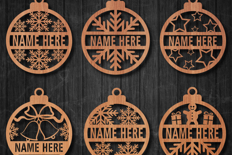 Intra απο ξύλο plywood 3mm-4mm πάχος – Εξατομικευμένα στολίδια Snowflakes Split Δίασταση  20x20 cm INTRAFABR-83139073