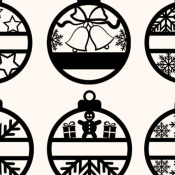 Intra απο ξύλο plywood 3mm-4mm πάχος – Εξατομικευμένα στολίδια Snowflakes Split Δίασταση  20x20 cm INTRAFABR-83139073 - Image 2