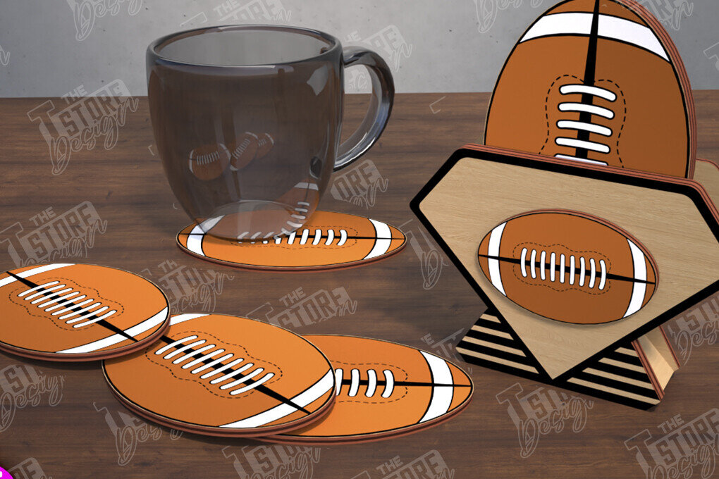 Intra απο ξύλο plywood 3mm-4mm πάχος – Εξατομικευμένο αθλητικό σουβέρ | Φίλαθλοι Δίασταση  20x20 cm INTRAFABR-108850244