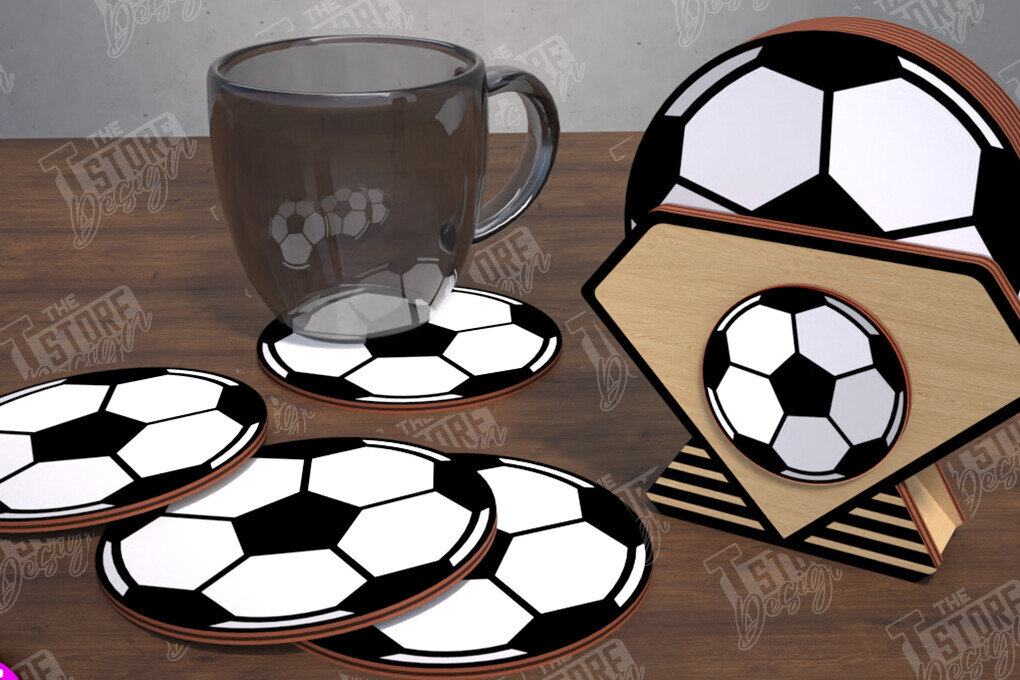 Intra απο ξύλο plywood 3mm-4mm πάχος – Εξατομικευμένο αθλητικό σουβέρ | Φίλαθλοι Δίασταση  20x20 cm INTRAFABR-108850218