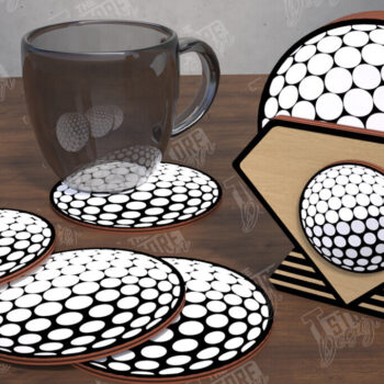 Intra απο ξύλο plywood 3mm-4mm πάχος – Πακέτο εξατομικευμένων αθλητικών σουβέρ | CNC Δίασταση  20x20 cm INTRAFABR-108850695 - Image 2