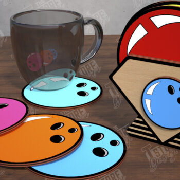 Intra απο ξύλο plywood 3mm-4mm πάχος – Πακέτο εξατομικευμένων αθλητικών σουβέρ | CNC Δίασταση  20x20 cm INTRAFABR-108850695 - Image 3