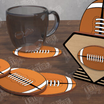 Intra απο ξύλο plywood 3mm-4mm πάχος – Πακέτο εξατομικευμένων αθλητικών σουβέρ | CNC Δίασταση  20x20 cm INTRAFABR-108850695 - Image 5