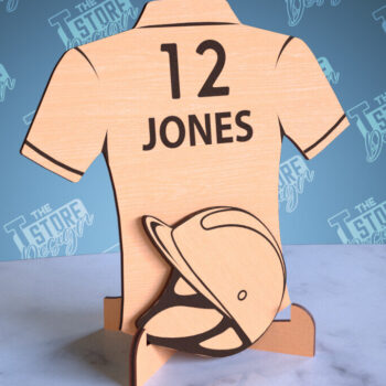 Intra απο ξύλο plywood 3mm-4mm πάχος – Εξατομικευμένες αθλητικές φανέλες | Σημάδι αθλητισμού Δίασταση 20x20 cm INTRAFABR-99930933 - Image 1