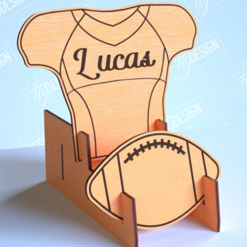 Intra απο ξύλο plywood 3mm-4mm πάχος – Εξατομικευμένες αθλητικές φανέλες | Σημάδι αθλητισμού Δίασταση  20x20 cm INTRAFABR-101104810 - Image 1