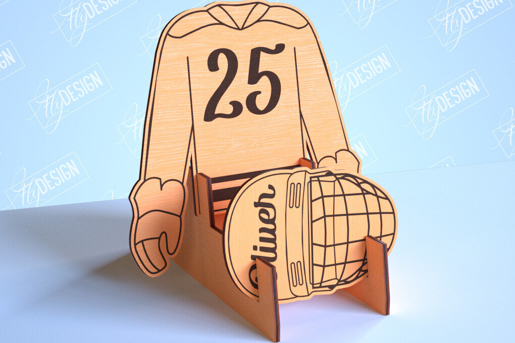 Intra απο ξύλο plywood 3mm-4mm πάχος – Εξατομικευμένες αθλητικές φανέλες | Σημάδι αθλητισμού Δίασταση  20x20 cm INTRAFABR-101104821