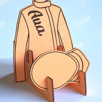 Intra απο ξύλο plywood 3mm-4mm πάχος – Εξατομικευμένες αθλητικές φανέλες | Σημάδι αθλητισμού Δίασταση  20x20 cm INTRAFABR-101104844 - Image 1