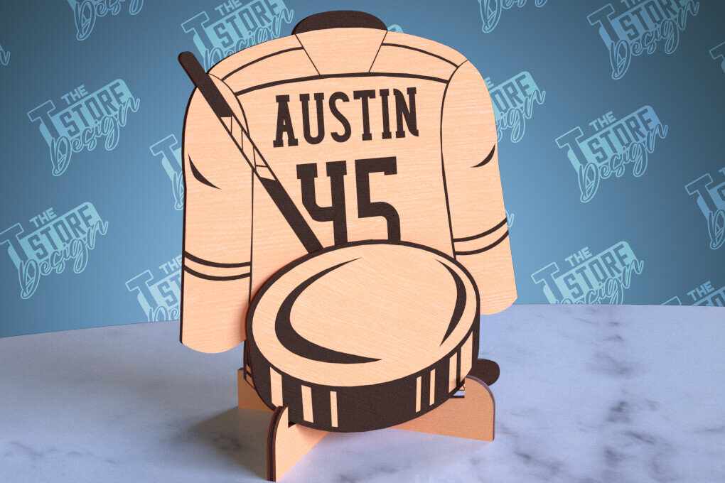 Intra απο ξύλο plywood 3mm-4mm πάχος – Εξατομικευμένες αθλητικές φανέλες | Σημάδι αθλητισμού Δίασταση 20x20 cm INTRAFABR-99930905