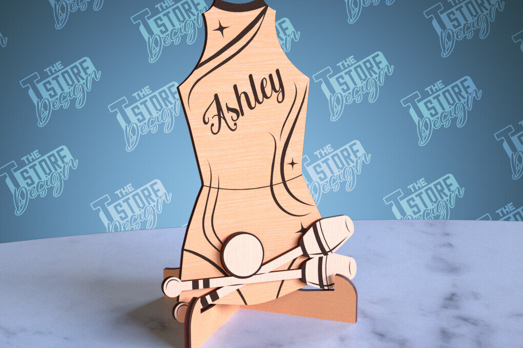 Intra απο ξύλο plywood 3mm-4mm πάχος – Εξατομικευμένες αθλητικές φανέλες | Σημάδι αθλητισμού Δίασταση  20x20 cm INTRAFABR-99930912