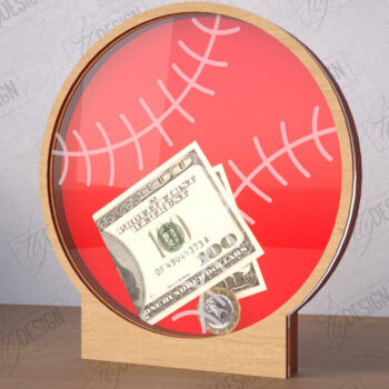 Intra απο ξύλο plywood 3mm-4mm πάχος – Εξατομικευμένο Sport Piggy Bank Bundle|CNC Δίασταση  20x20 cm INTRAFABR-115495566 - Image 4