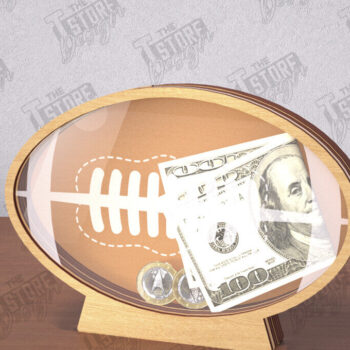 Intra απο ξύλο plywood 3mm-4mm πάχος – Προσωποποιημένος Αθλητικός Κουμπαράς |Ιδέα δώρου Δίασταση  20x20 cm INTRAFABR-112920539 - Image 1