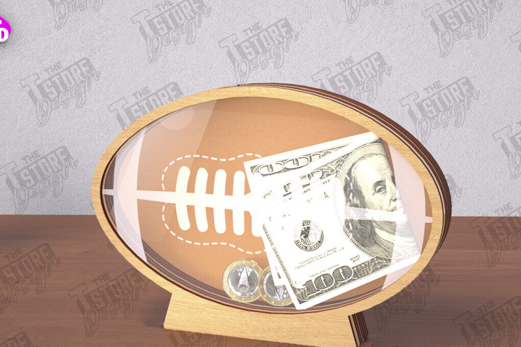 Intra απο ξύλο plywood 3mm-4mm πάχος – Προσωποποιημένος Αθλητικός Κουμπαράς |Ιδέα δώρου Δίασταση  20x20 cm INTRAFABR-112920539