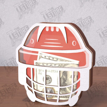 Intra απο ξύλο plywood 3mm-4mm πάχος – Προσωποποιημένος Αθλητικός Κουμπαράς |Ιδέα δώρου Δίασταση  20x20 cm INTRAFABR-112920547 - Image 1