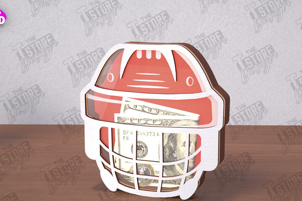 Intra απο ξύλο plywood 3mm-4mm πάχος – Προσωποποιημένος Αθλητικός Κουμπαράς |Ιδέα δώρου Δίασταση  20x20 cm INTRAFABR-112920547