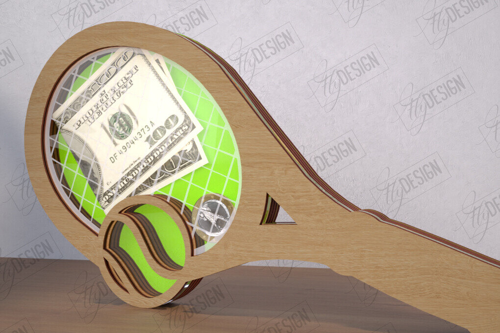 Intra απο ξύλο plywood 3mm-4mm πάχος – Εξατομικευμένος Αθλητικός Κουμπαράς| Κουτί χρημάτων Δίασταση  20x20 cm INTRAFABR-115495447