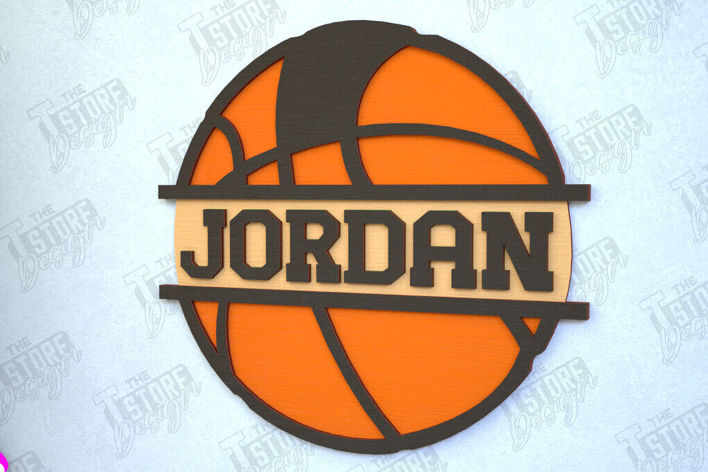 Intra απο ξύλο plywood 3mm-4mm πάχος – Εξατομικευμένη Αθλητική Διακόσμηση | Καλαθοσφαίρα Δίασταση  20x20 cm INTRAFABR-115371333