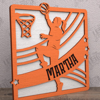 Intra απο ξύλο plywood 3mm-4mm πάχος – Εξατομικευμένη Αθλητική Διακόσμηση Πακέτο | CNC Δίασταση  20x20 cm INTRAFABR-113772054 - Image 9