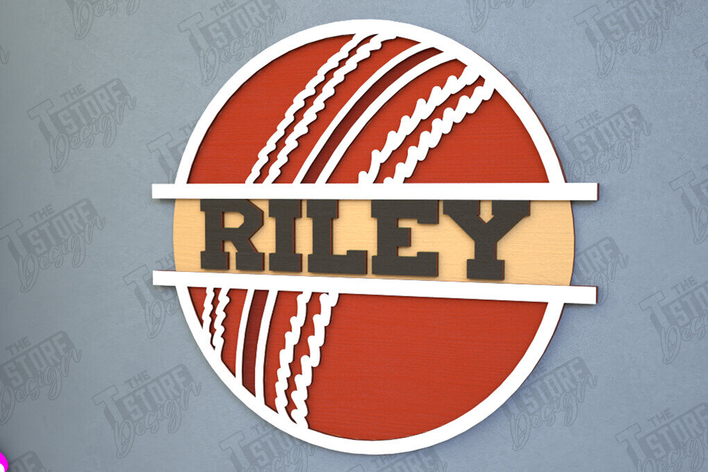 Intra απο ξύλο plywood 3mm-4mm πάχος – Εξατομικευμένη Αθλητική Διακόσμηση | Κρίκετ |CNC Δίασταση  20x20 cm INTRAFABR-115371474