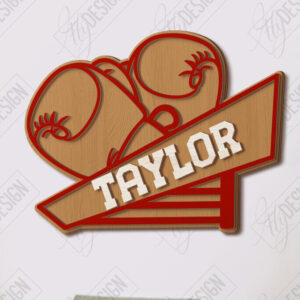 Intra απο ξύλο plywood 3mm-4mm πάχος – Προσωποποιημένη Αθλητική Διακόσμηση |CNC Δίασταση 20x20 cm INTRAFABR-123135394