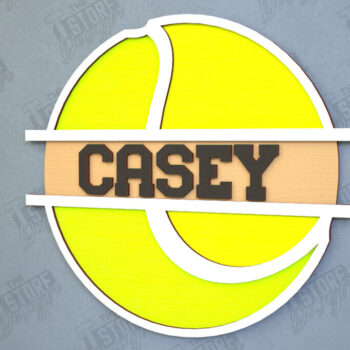 Intra απο ξύλο plywood 3mm-4mm πάχος – Εξατομικευμένη Αθλητική Διακόσμηση | Τένις | CNC Δίασταση  20x20 cm INTRAFABR-115371483 - Image 1