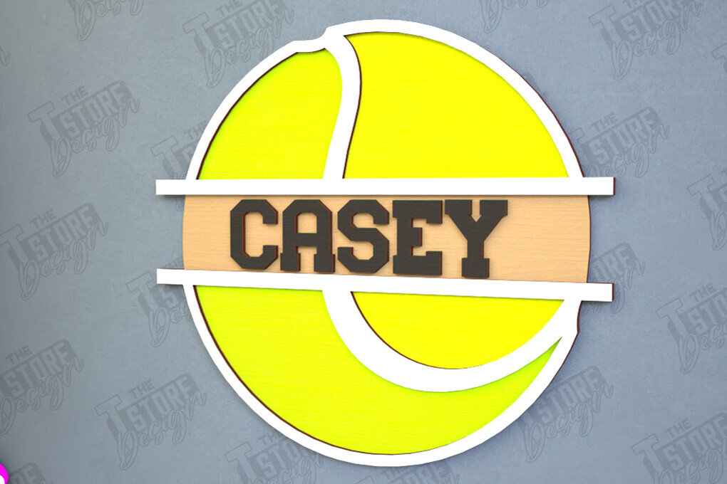 Intra απο ξύλο plywood 3mm-4mm πάχος – Εξατομικευμένη Αθλητική Διακόσμηση | Τένις | CNC Δίασταση  20x20 cm INTRAFABR-115371483