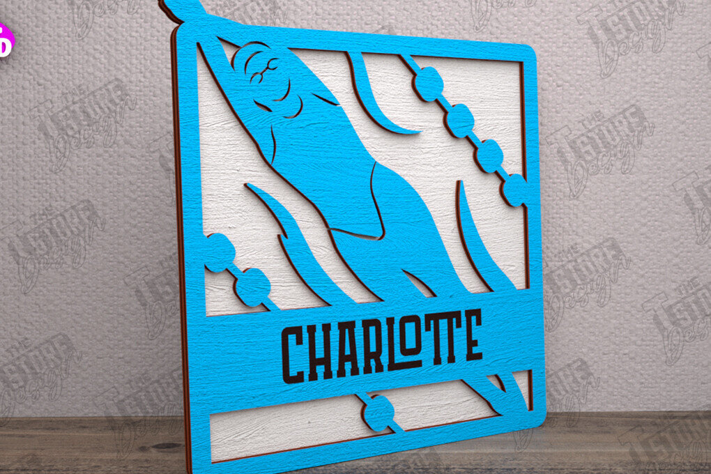 Intra απο ξύλο plywood 3mm-4mm πάχος – Εξατομικευμένη Αθλητική Διακόσμηση|Αθλητικό Μονόγραμμα Δίασταση  20x20 cm INTRAFABR-113771930