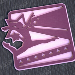 Intra απο ξύλο plywood 3mm-4mm πάχος – Εξατομικευμένη Αθλητική Διακόσμηση|Αθλητικό Μονόγραμμα Δίασταση 20x20 cm INTRAFABR-113921887