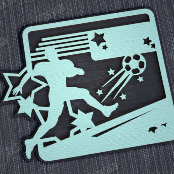 Intra απο ξύλο plywood 3mm-4mm πάχος – Εξατομικευμένη Αθλητική Διακόσμηση|Αθλητικό Μονόγραμμα Δίασταση  20x20 cm INTRAFABR-113921891 - Image 1