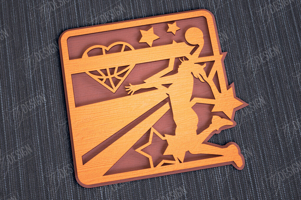 Intra απο ξύλο plywood 3mm-4mm πάχος – Εξατομικευμένη Αθλητική Διακόσμηση|Αθλητικό Μονόγραμμα Δίασταση  20x20 cm INTRAFABR-113921909