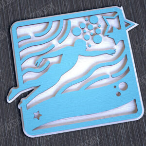 Intra απο ξύλο plywood 3mm-4mm πάχος – Εξατομικευμένη Αθλητική Διακόσμηση|Αθλητικό Μονόγραμμα Δίασταση 20x20 cm INTRAFABR-113921934