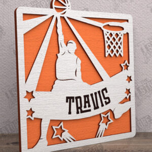 Intra απο ξύλο plywood 3mm-4mm πάχος – Εξατομικευμένη Αθλητική Διακόσμηση|Αθλητικό Μονόγραμμα Δίασταση 20x20 cm INTRAFABR-113771924