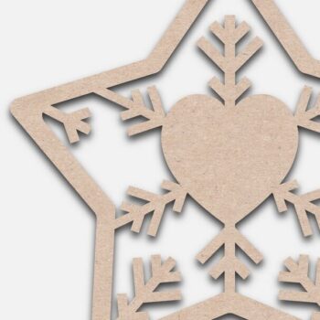 Intra απο ξύλο plywood 3mm-4mm πάχος – Εξατομικευμένα Χριστουγεννιάτικα Αρχεία Laser Δίασταση  20x20 cm INTRAFABR-20704556 - Image 7