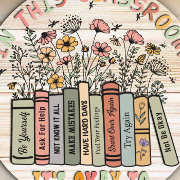 Intra απο ξύλο plywood 3mm-4mm πάχος – Εξατομικευμένη πινακίδα πόρτας δασκάλου Δίασταση  20x20 cm INTRAFABR-118005296 - Image 1