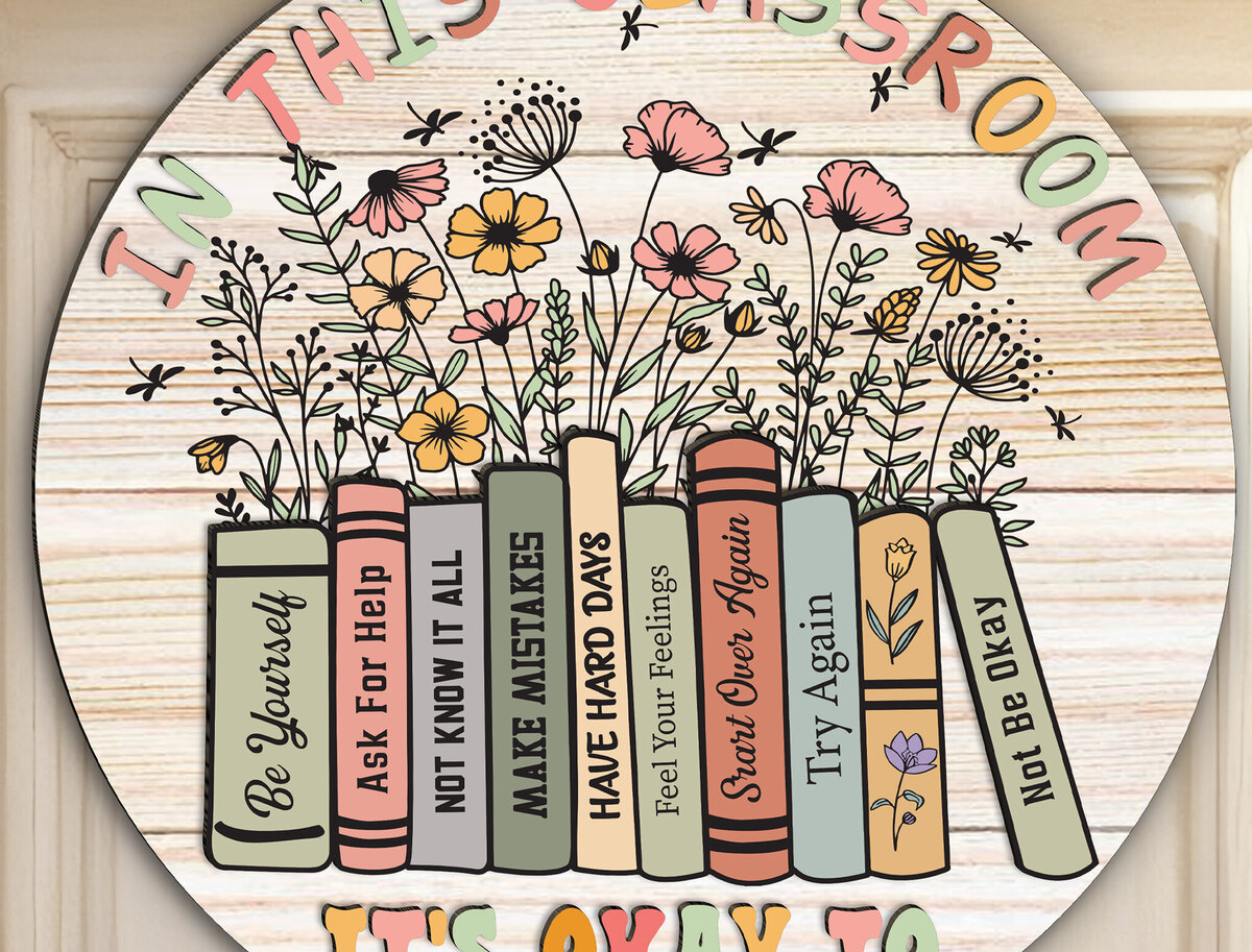 Intra απο ξύλο plywood 3mm-4mm πάχος – Εξατομικευμένη πινακίδα πόρτας δασκάλου Δίασταση  20x20 cm INTRAFABR-118005296