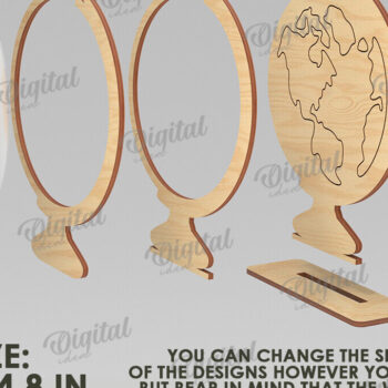 Intra απο ξύλο plywood 3mm-4mm πάχος – Personalized Teacher Token Jar Laser Δίασταση  20x20 cm INTRAFABR-119902831 - Image 2