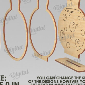 Intra απο ξύλο plywood 3mm-4mm πάχος – Personalized Teacher Token Jar Laser Δίασταση  20x20 cm INTRAFABR-119903848 - Image 2