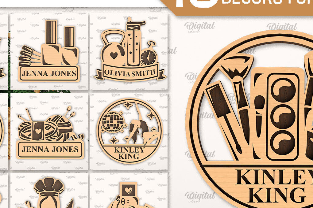 Intra απο ξύλο plywood 3mm-4mm πάχος – Εξατομικευμένα διακοσμητικά τοίχου για γυναίκες Δίασταση  40x30 cm INTRAFABR-100119617