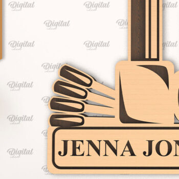 Intra απο ξύλο plywood 3mm-4mm πάχος – Εξατομικευμένα διακοσμητικά τοίχου για γυναίκες Δίασταση  40x30 cm INTRAFABR-100119617 - Image 3