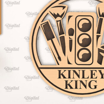 Intra απο ξύλο plywood 3mm-4mm πάχος – Εξατομικευμένα διακοσμητικά τοίχου για γυναίκες Δίασταση  40x30 cm INTRAFABR-100119617 - Image 4