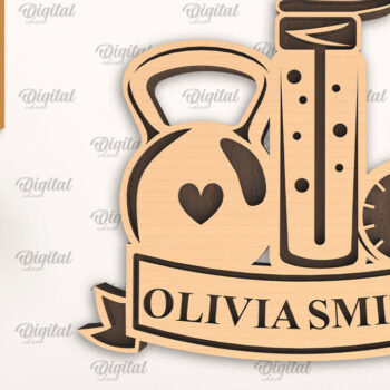 Intra απο ξύλο plywood 3mm-4mm πάχος – Εξατομικευμένα διακοσμητικά τοίχου για γυναίκες Δίασταση  40x30 cm INTRAFABR-100119617 - Image 7