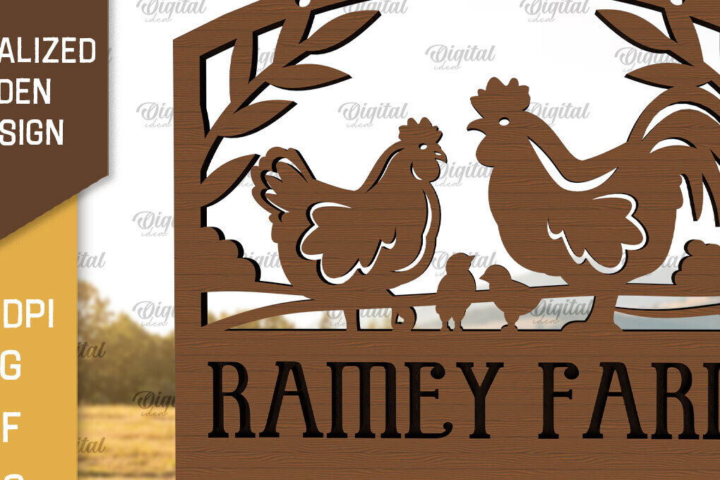 Intra απο ξύλο plywood 3mm-4mm πάχος – Εξατομικευμένη ξύλινη πινακίδα φάρμας Δίασταση  20x20 cm INTRAFABR-98218674