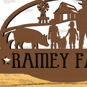 Intra απο ξύλο plywood 3mm-4mm πάχος – Εξατομικευμένη ξύλινη πινακίδα φάρμας Δίασταση  20x20 cm INTRAFABR-98218929