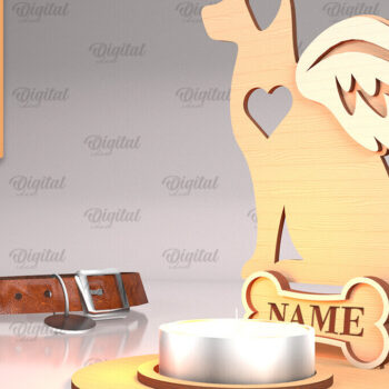 Intra απο ξύλο plywood 3mm-4mm πάχος – Pet Memorial Candle Holders Bundle Δίασταση  20x20 cm INTRAFABR-94587493 - Image 2