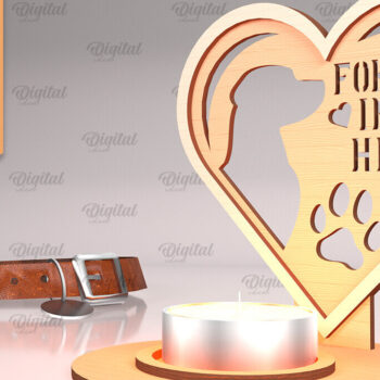 Intra απο ξύλο plywood 3mm-4mm πάχος – Pet Memorial Candle Holders Bundle Δίασταση  20x20 cm INTRAFABR-94587493 - Image 11