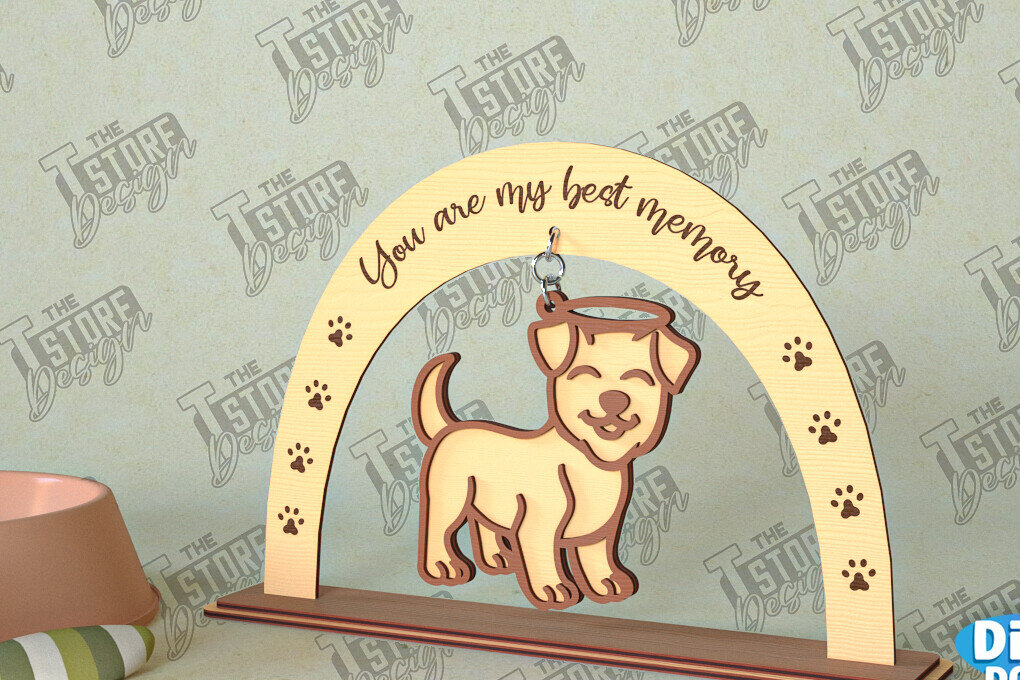 Intra απο ξύλο plywood 3mm-4mm πάχος – Μνημείο κατοικίδιων κρεμαστή καρδιά | Φτερά Αγγέλου Δίασταση  20x20 cm INTRAFABR-98698777