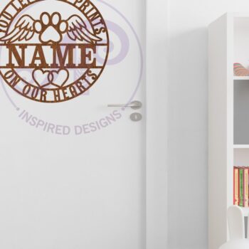 Intra απο ξύλο plywood 3mm-4mm πάχος – Πινακίδα τέχνης τοίχου με όνομα κατοικίδιο ζώο, Δίασταση 40x30 cm INTRAFABR-120770297 - Image 5